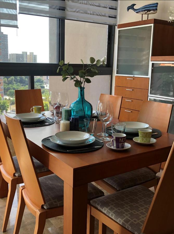 Apartamento Playa De Poniente Benidorm - Torre Dos Calas Exteriér fotografie